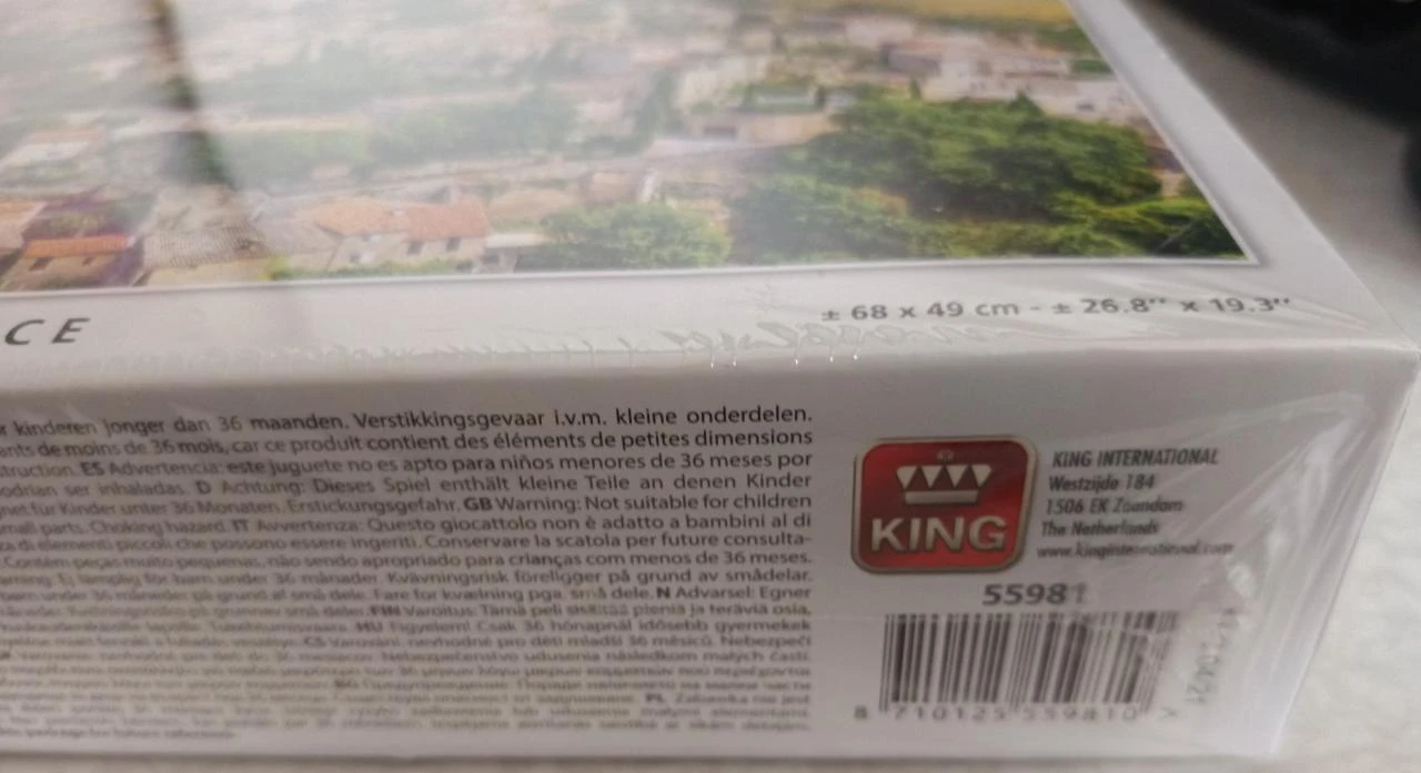 KING, New 1000 Piece Puzzle Gordes Provence in France, KING55981 – photo 2